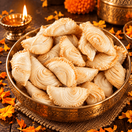 Karanji ( 10 pcs ) Chav Maharashtrachi