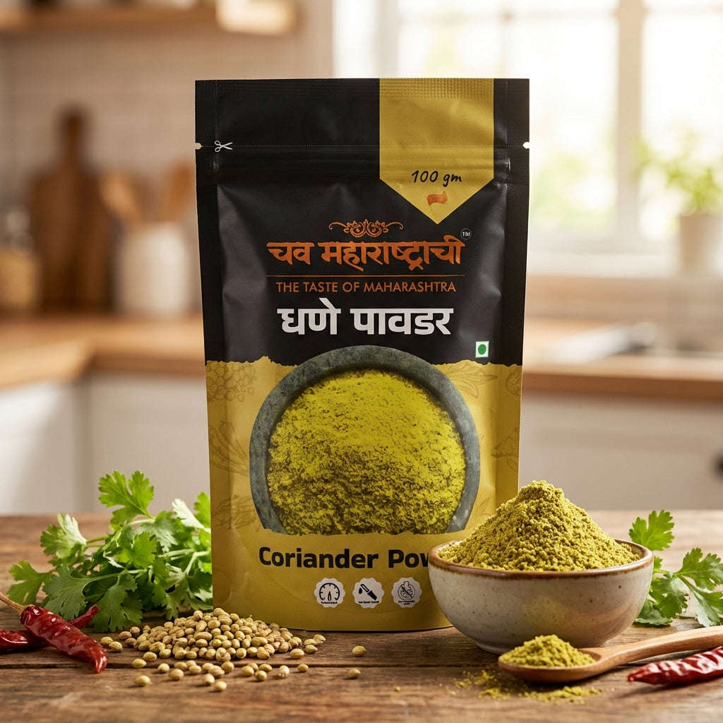 Maharashtrian Essential Spice Trio Chav Maharashtrachi
