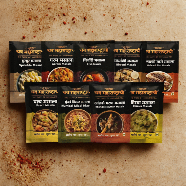 9 Authentic Maharashtrian Masalas Trial Pack
