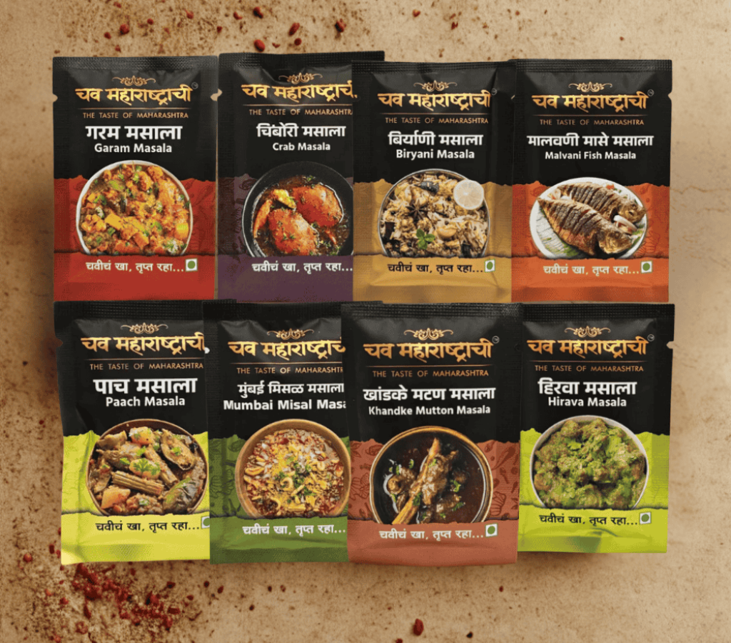 8 Authentic Maharashtrian Masalas Trial Pack